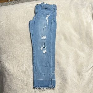 Skinny fit denim jeans